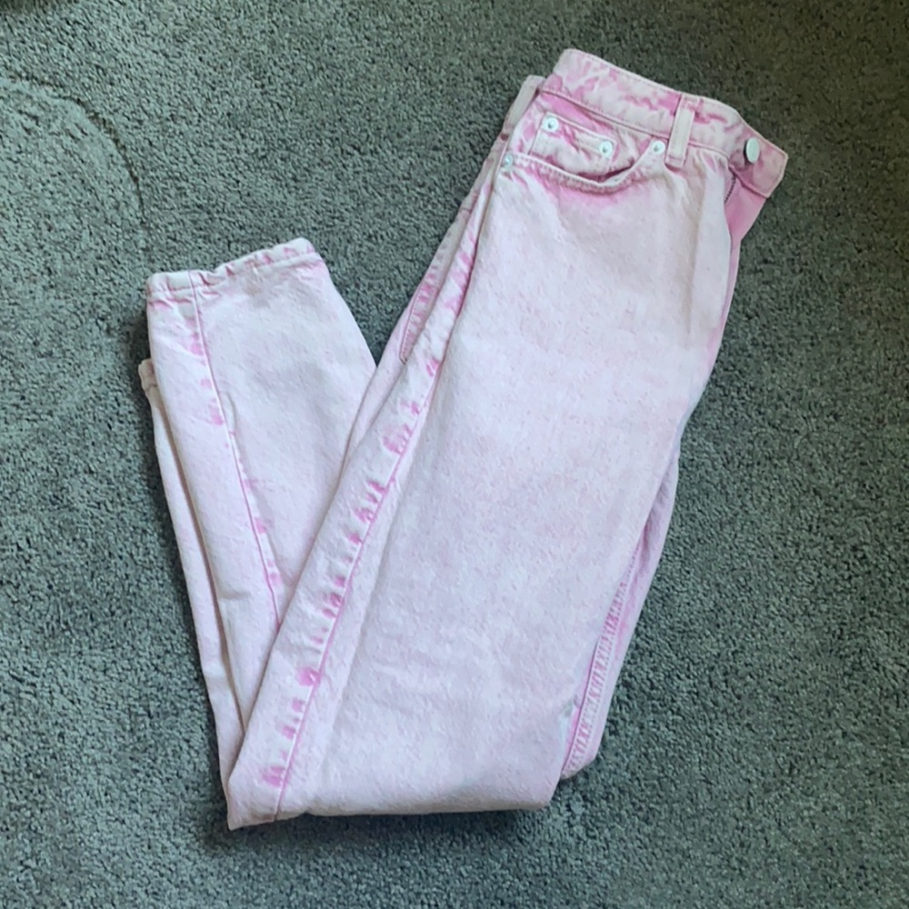 Topshop mom jeans